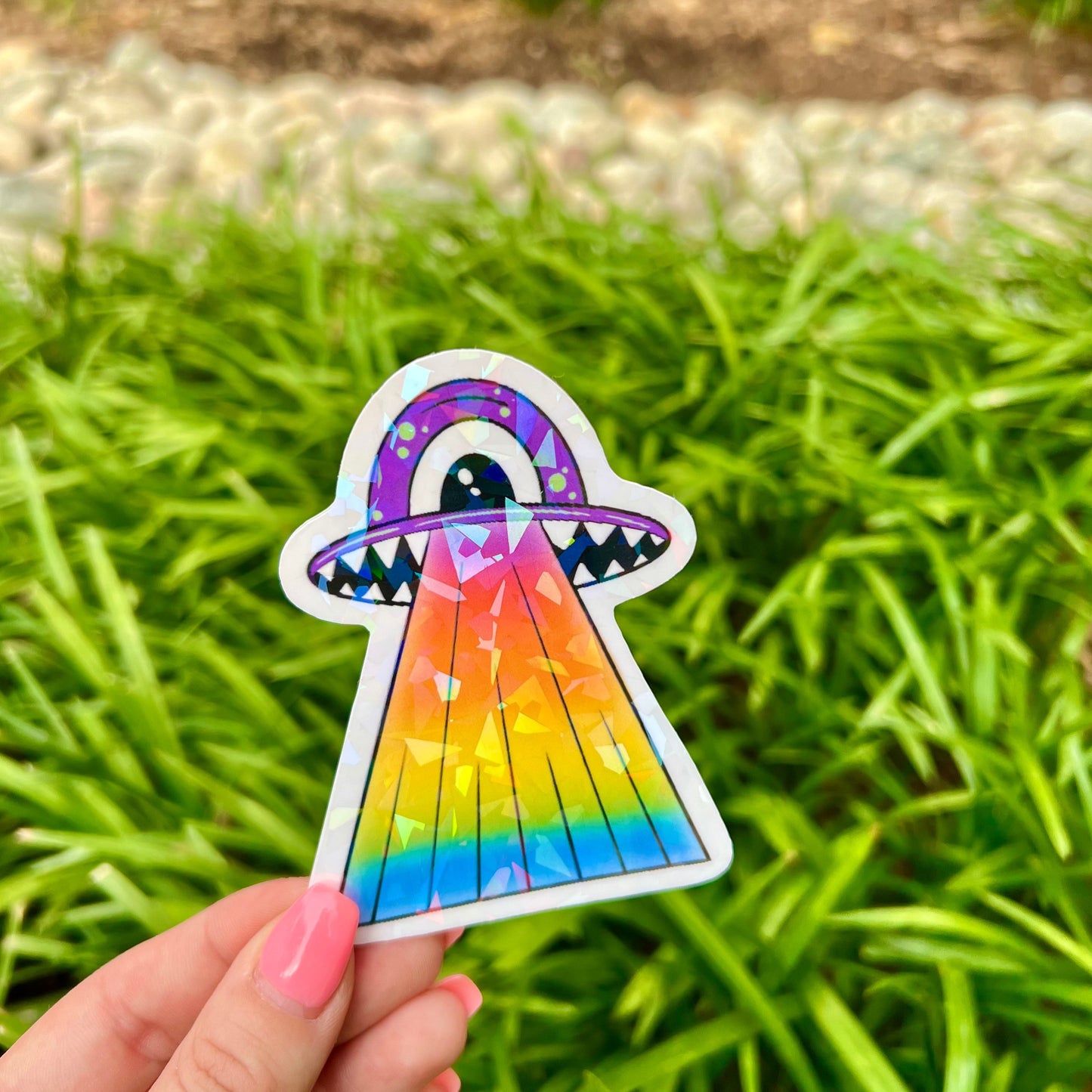 Space Ship Sticker – Galactic Adventure Collection