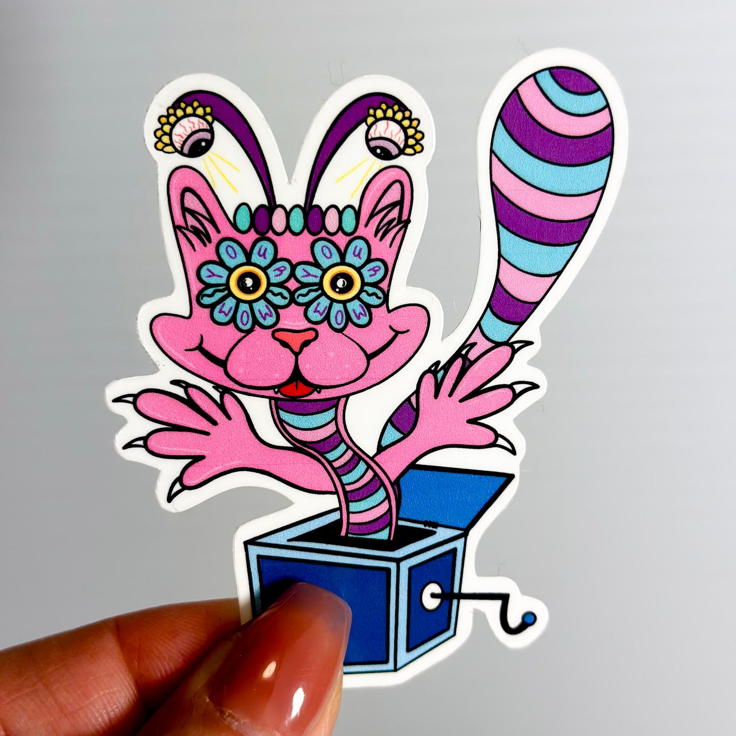 Your Mom (Cat) Sticker – Pawsitive Vibes Collection