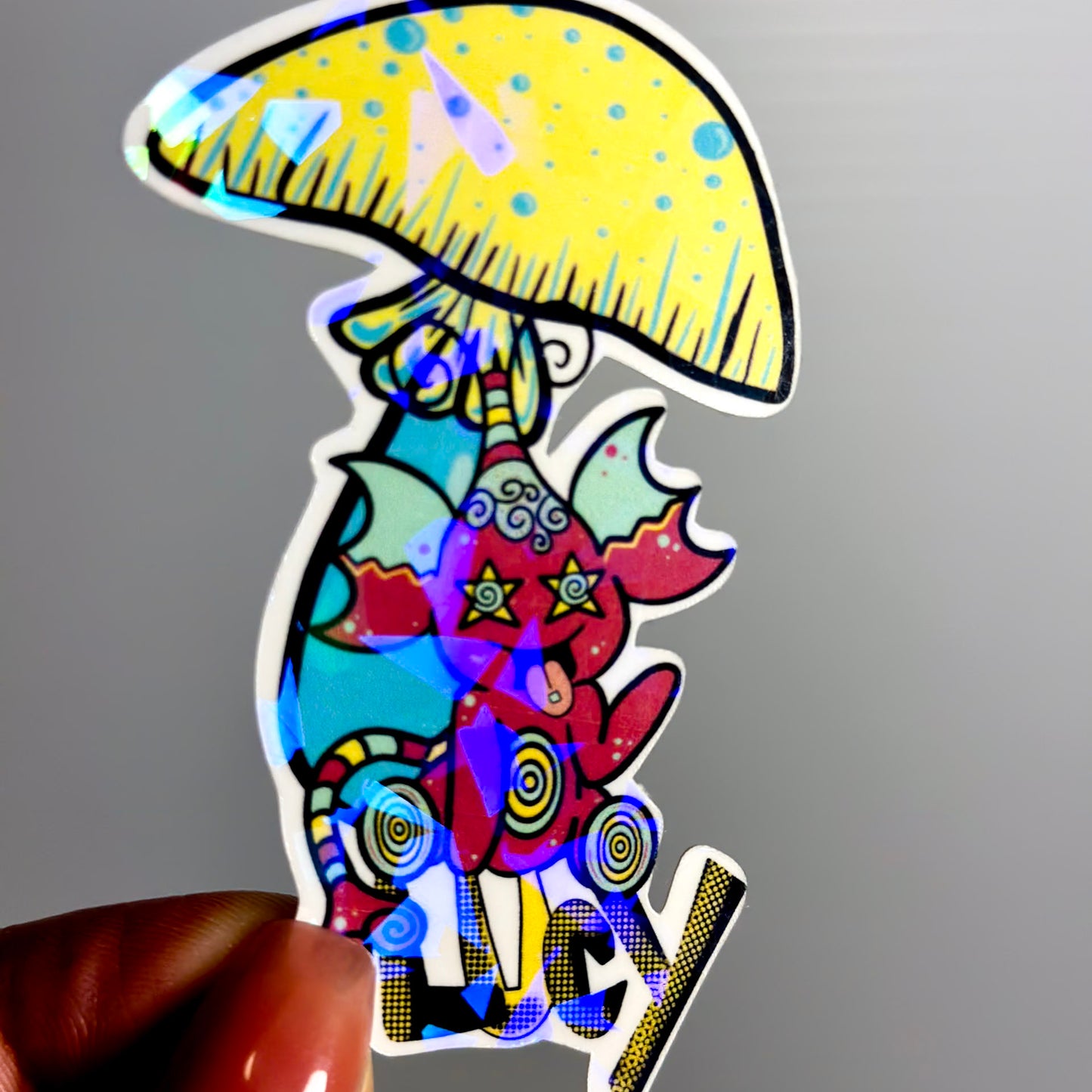 Doobie and The Gang Holographic Sticker – Fun Crew Magic Collection