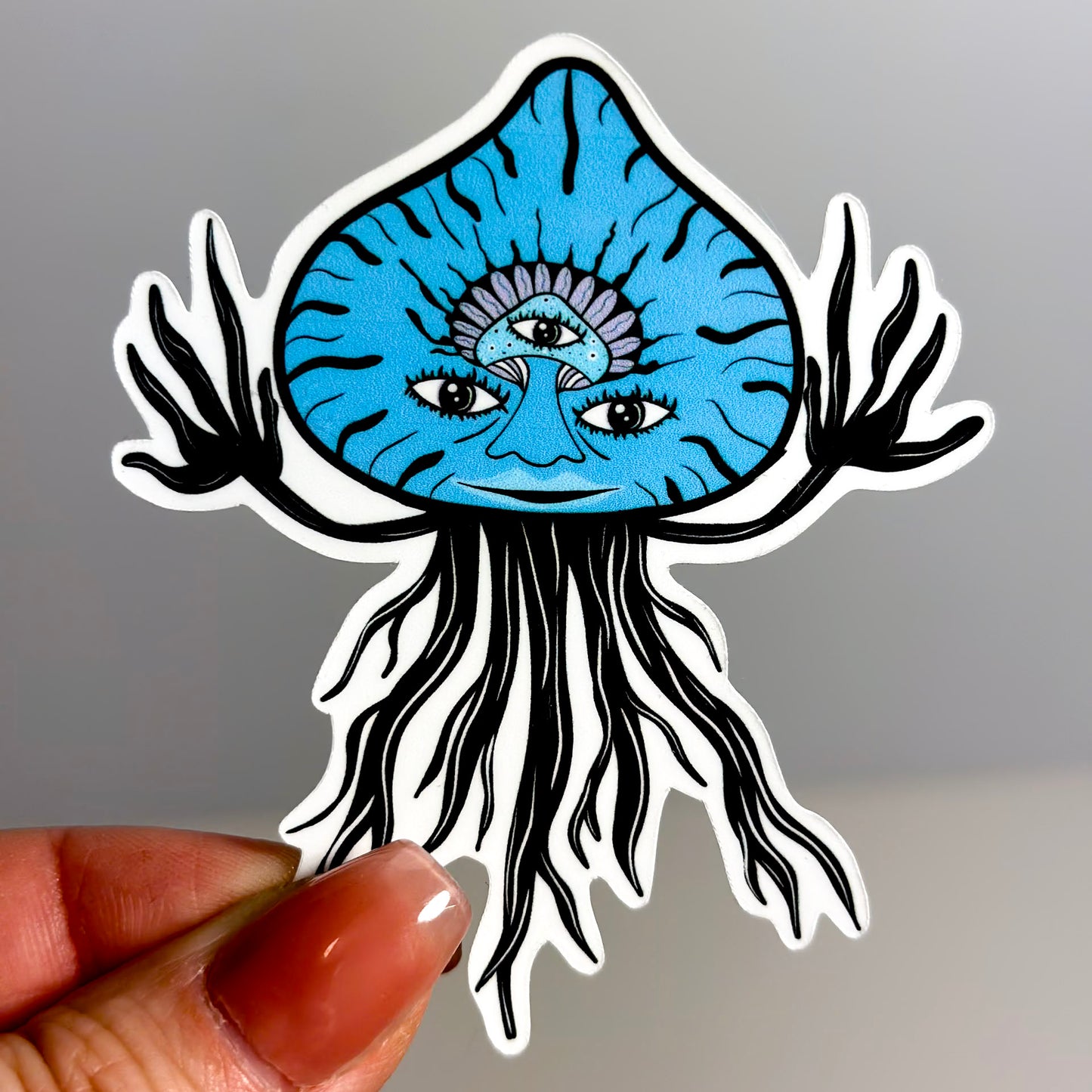 Squid Sticker – Deep Sea Wonders Collection