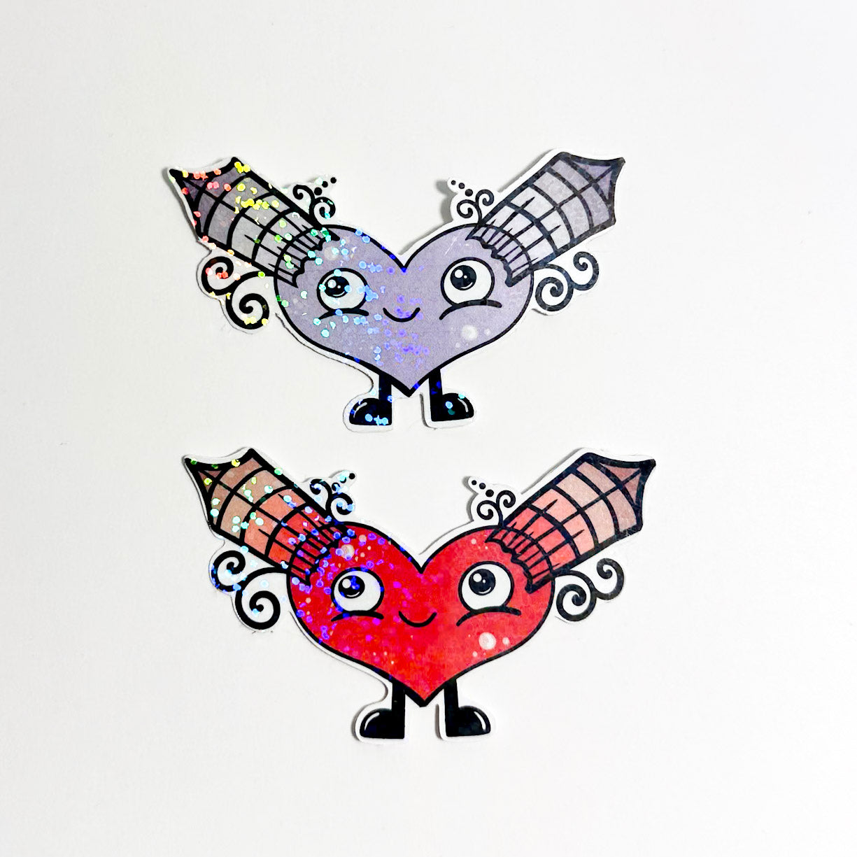 Crystal Hearts Sticker – Shimmering Love Collection