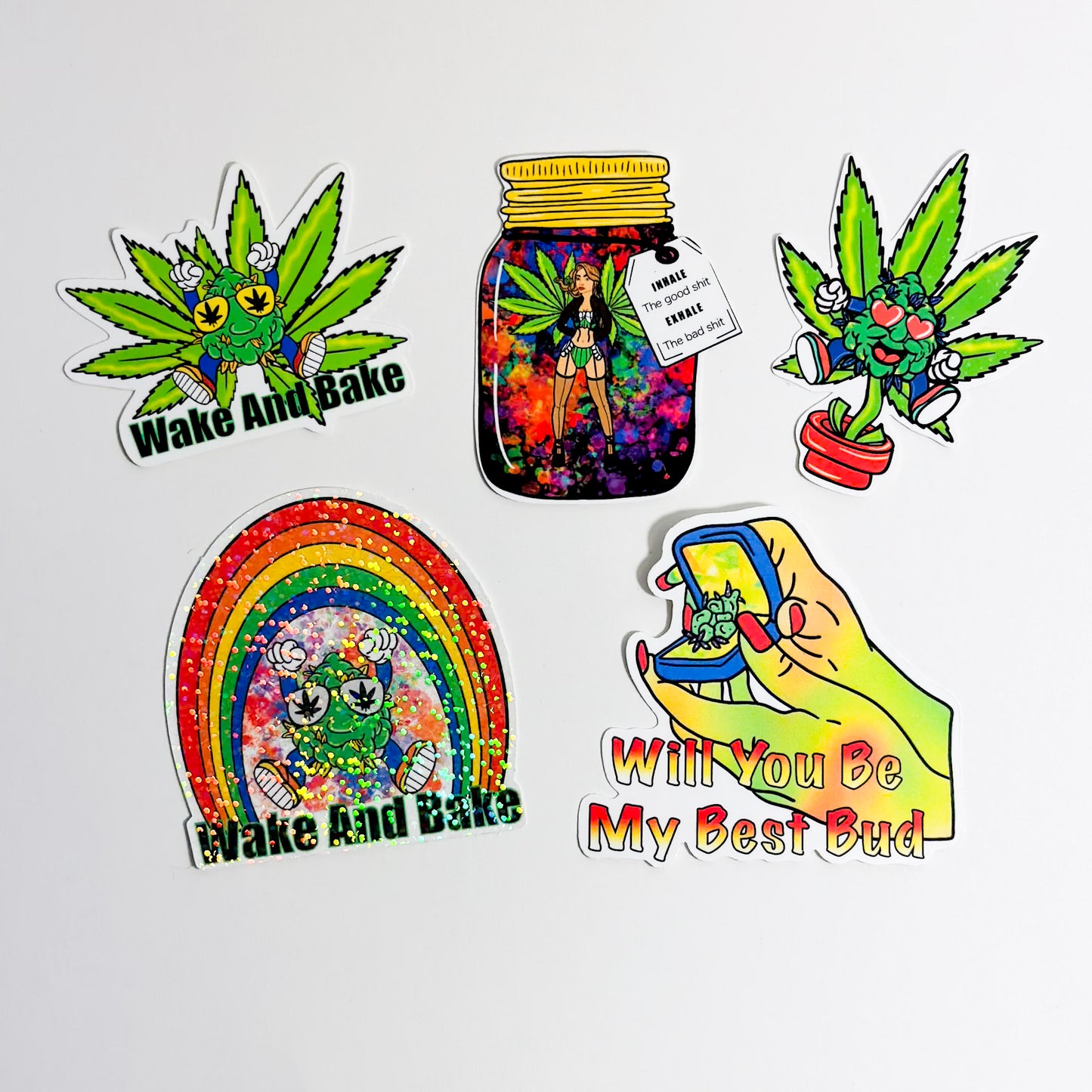 Will You Be My Best Bud Sticker – Friendship Vibes Collection