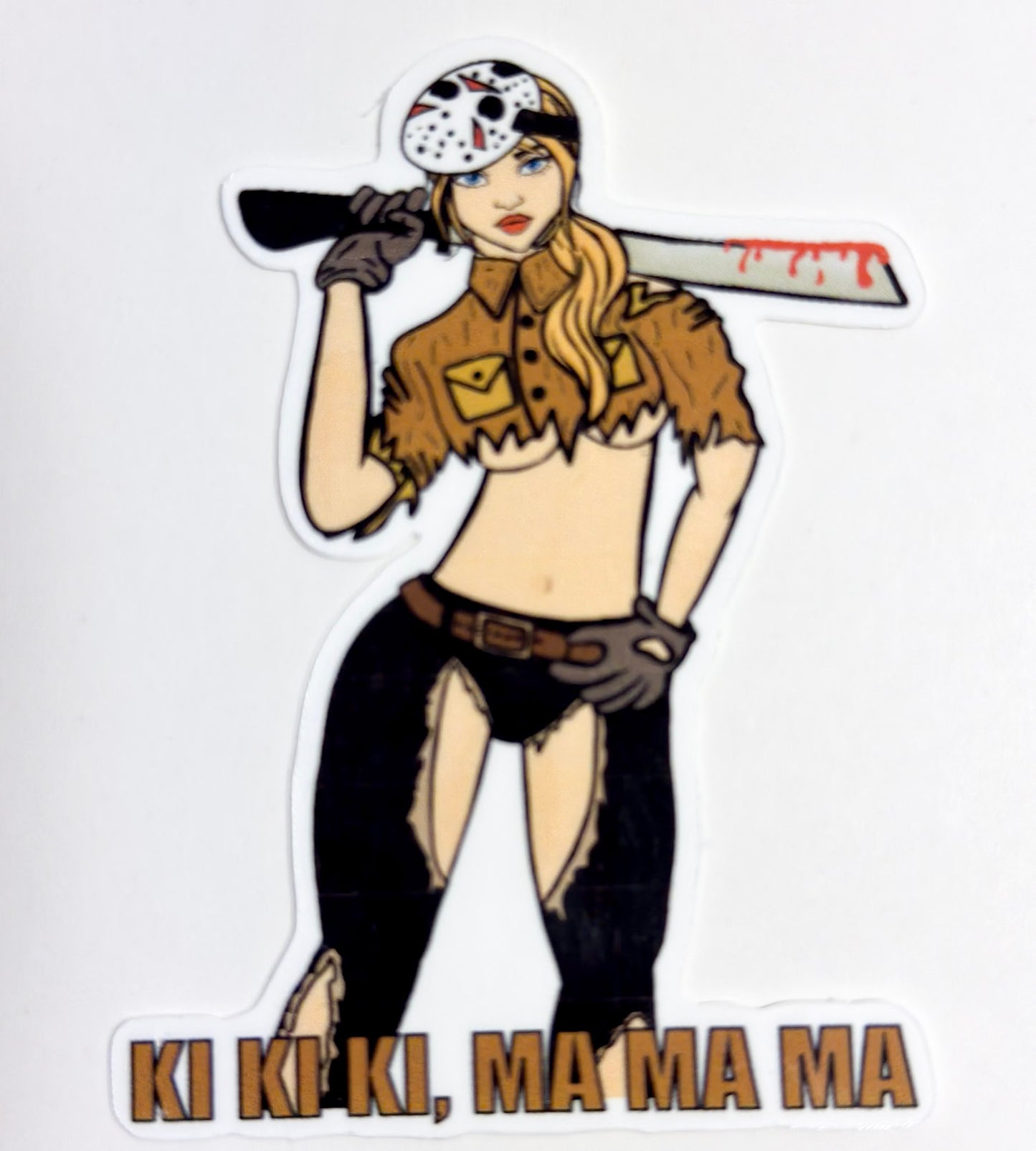 The Caked Up Killers Sticker – Spooky Chic Collection