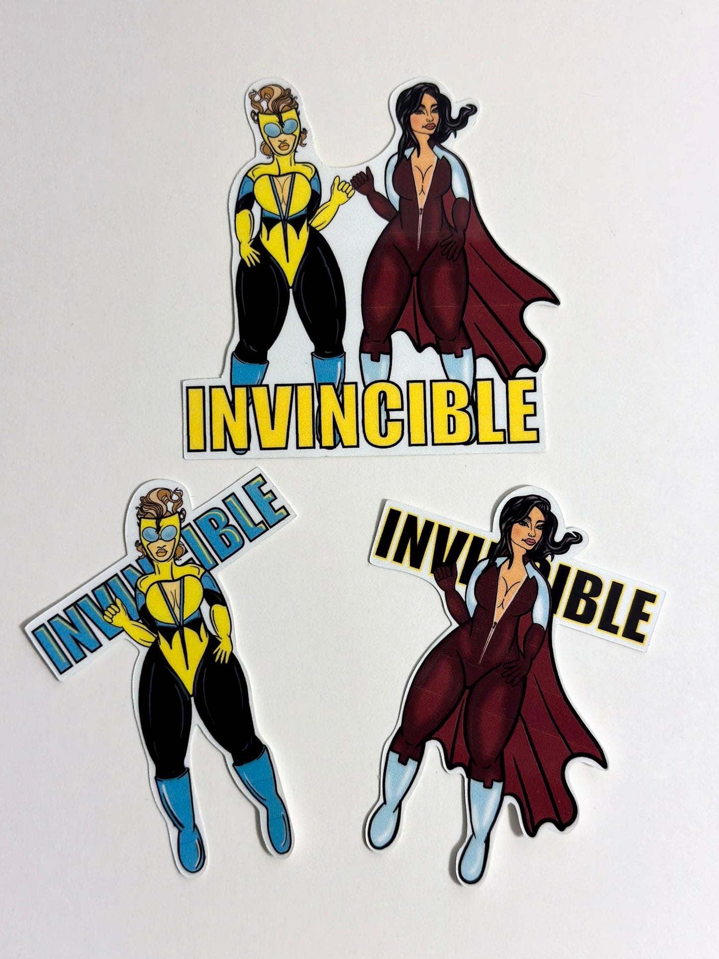 Invincible Recreated Sticker – Heroic Legends Collection