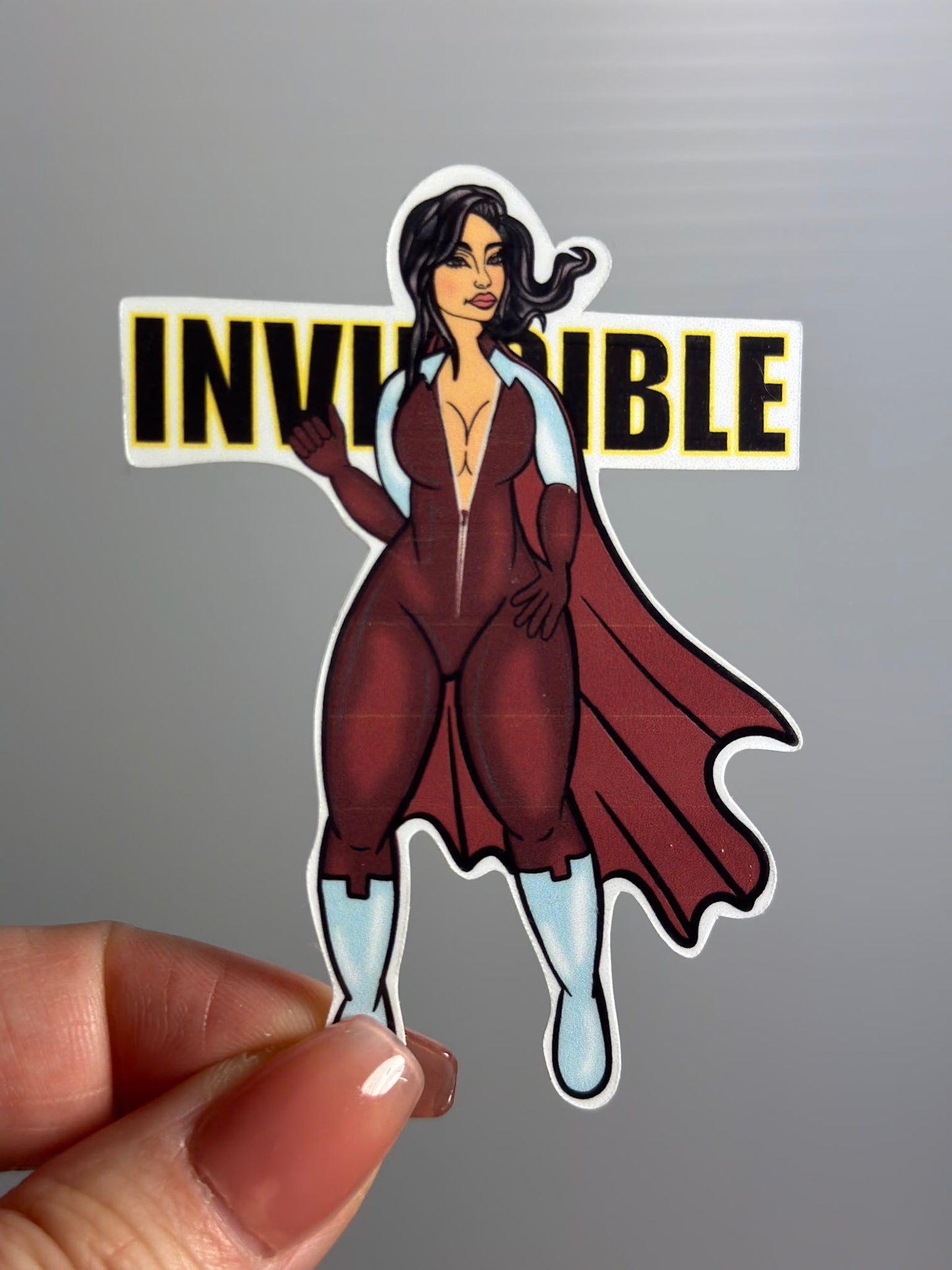 Invincible Recreated Sticker – Heroic Legends Collection