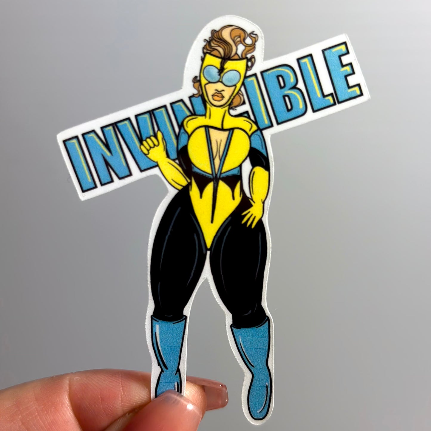 Invincible Recreated Sticker – Heroic Legends Collection