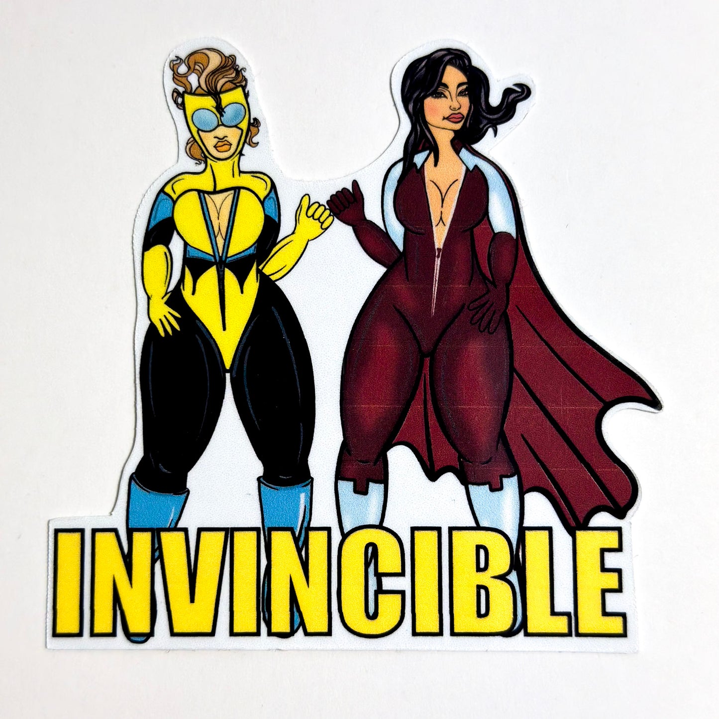 Invincible Recreated Sticker – Heroic Legends Collection