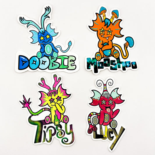 Doobie and The Gang Sticker – Fun Crew Collection