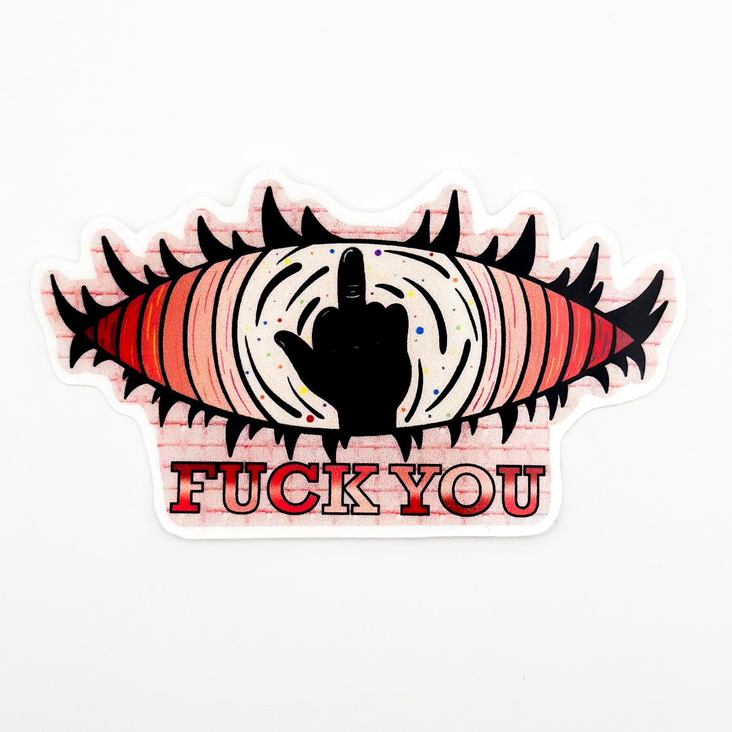 Eye Fuck You Sticker – Bold Expression Collection