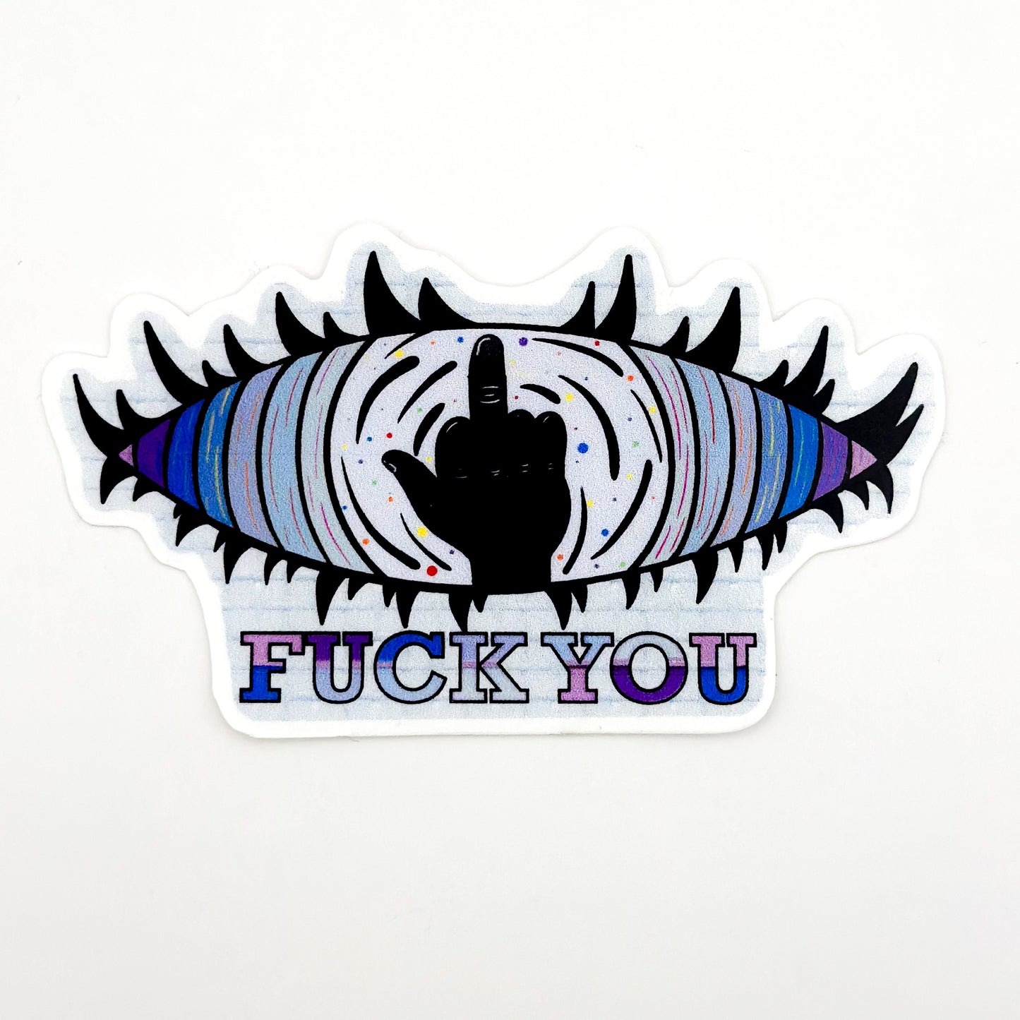 Eye Fuck You Sticker – Bold Expression Collection