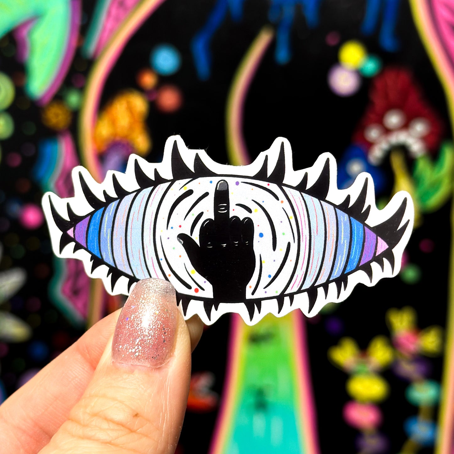 Eye Sticker – Bold Expression Collection