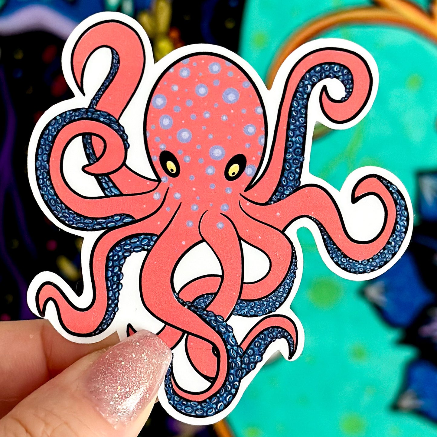 Octopus Sticker – Ocean Wonders Collection