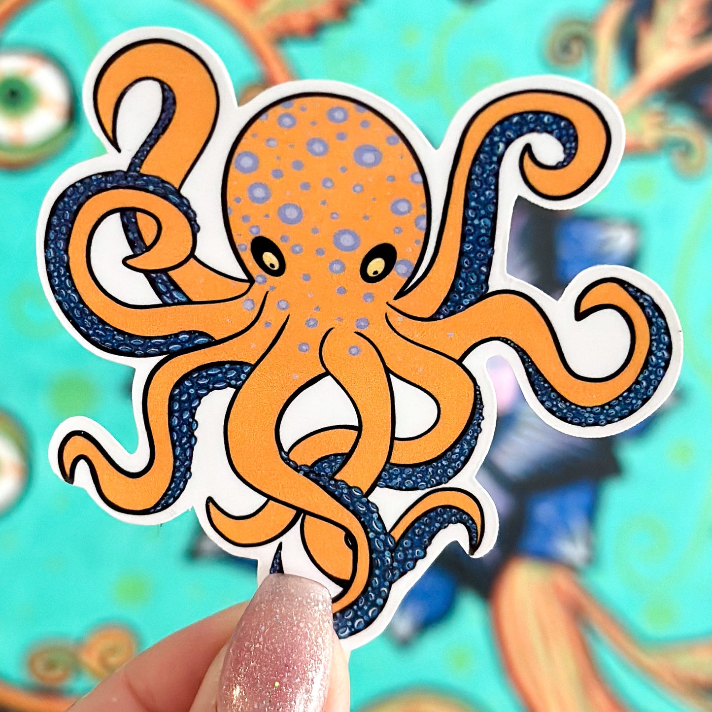 Octopus Sticker – Ocean Wonders Collection