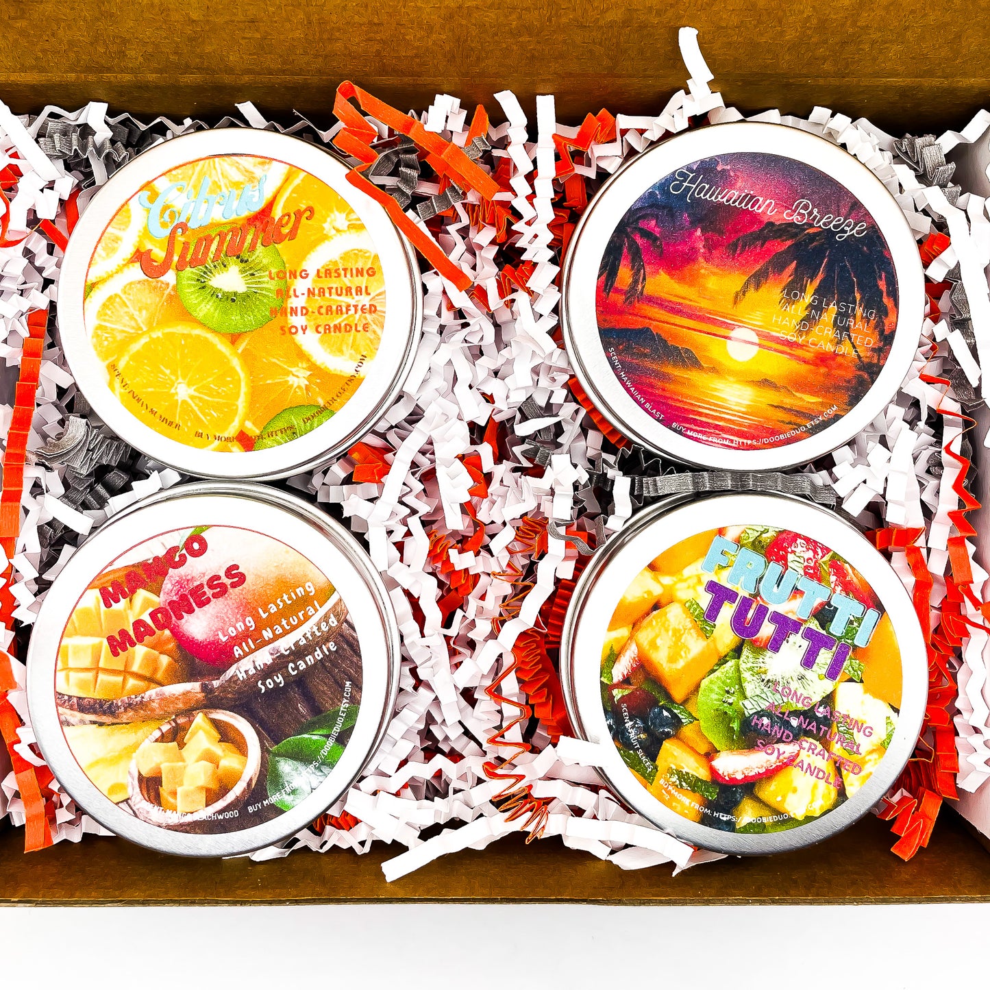 Tropical Candle Pack – 4 Pack