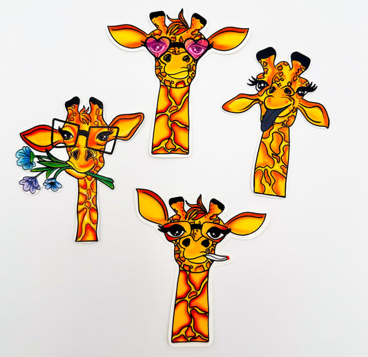 Giraffe Sticker – Safari Chic Collection