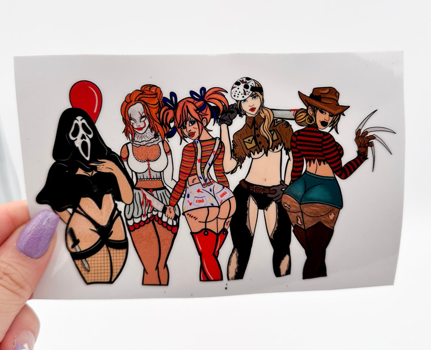 The Caked Up Killers Sticker – Spooky Chic Collection