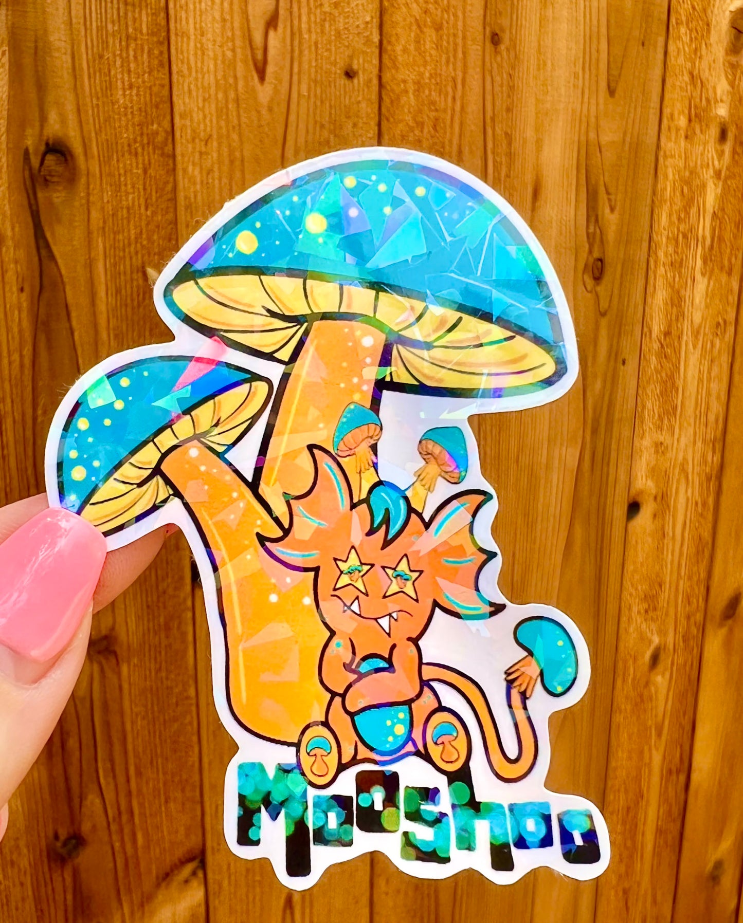 Doobie and The Gang Holographic Sticker – Fun Crew Magic Collection